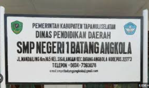 PERPUSTAKAAN SMP NEGERI 1 BATANG ANGKOLA